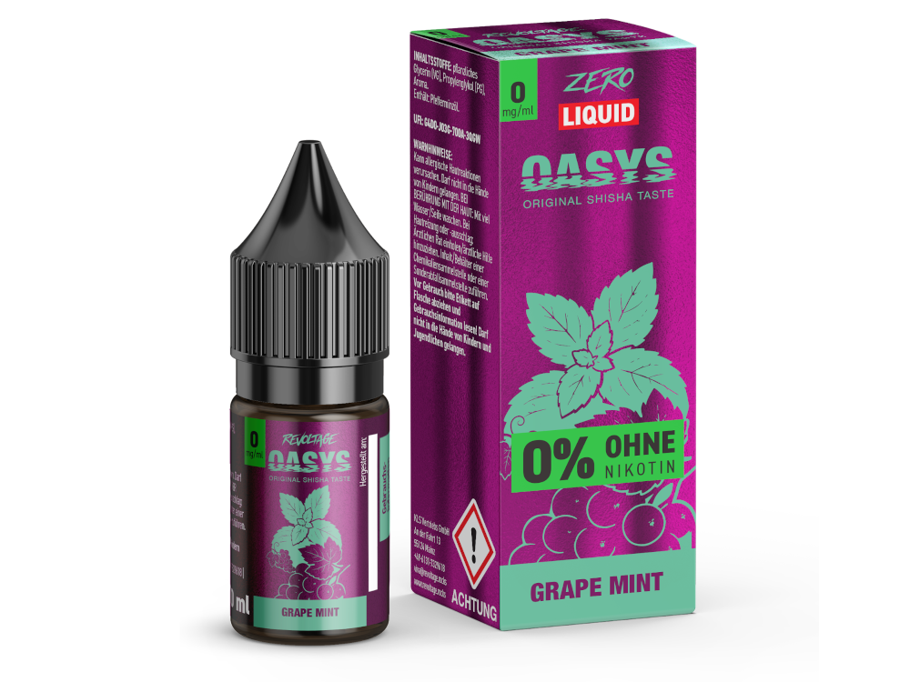Revoltage Oasys Liquid Grape Mint 0mg