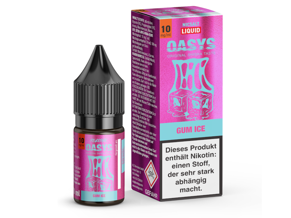 Revoltage Oasys Liquid Gum Ice 10mg