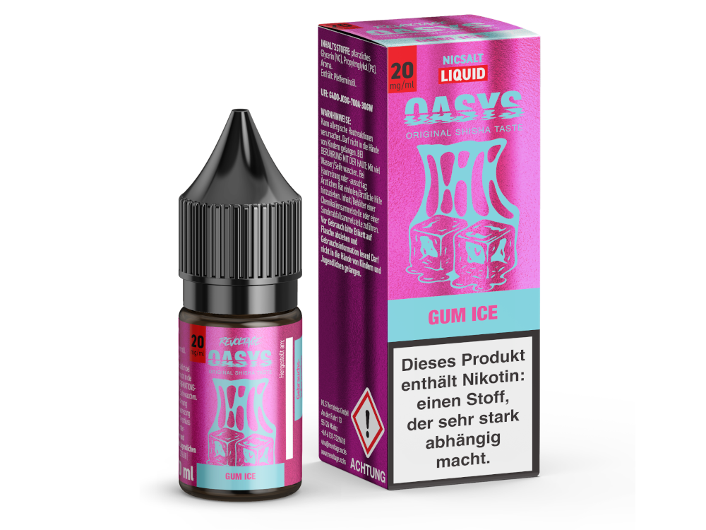 Revoltage Oasys Liquid Gum Ice 20mg