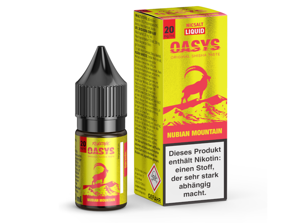 Revoltage Oasys Liquid Nubian Mountain 20mg