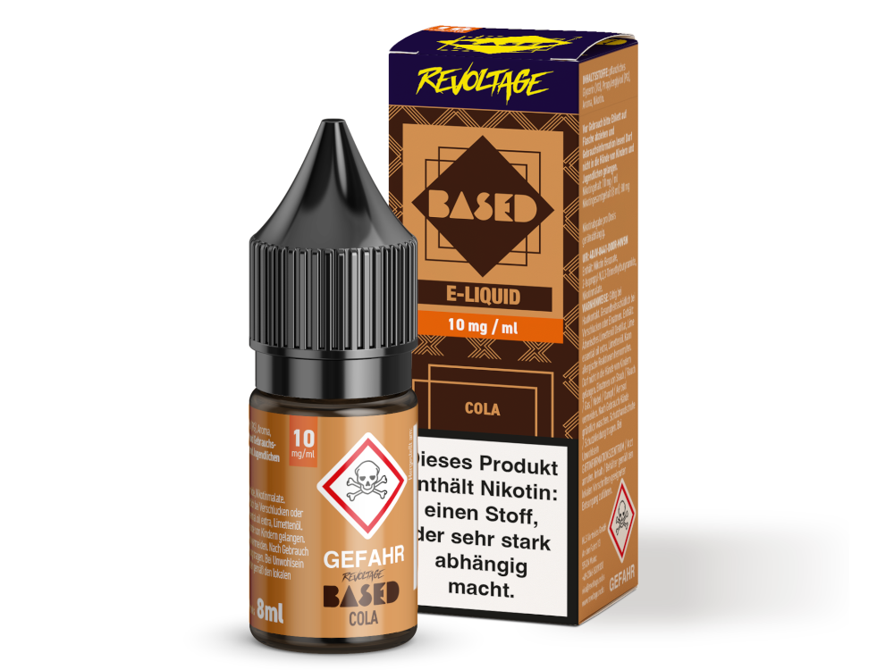 Revoltage Based Liquid Cola 10mg