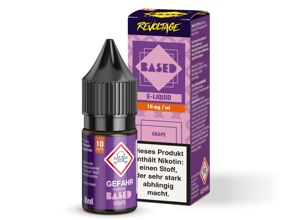 Revoltage Based Liquid Grape 10mg