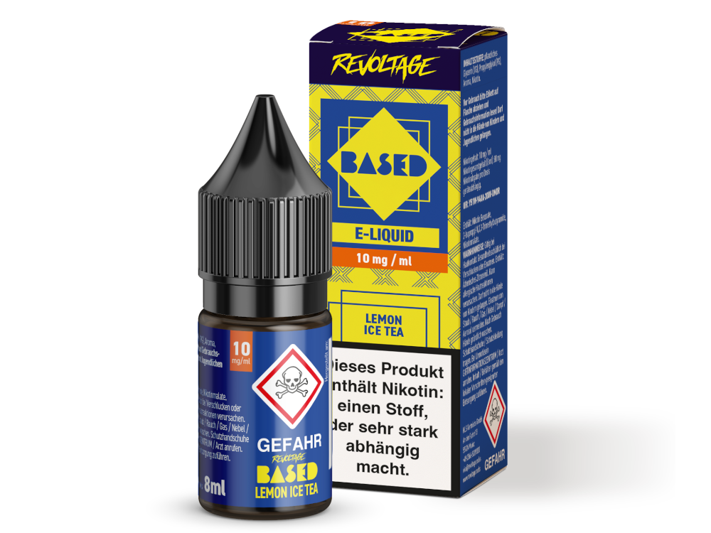 Revoltage Based Liquid Lemon Ice Tea 10mg