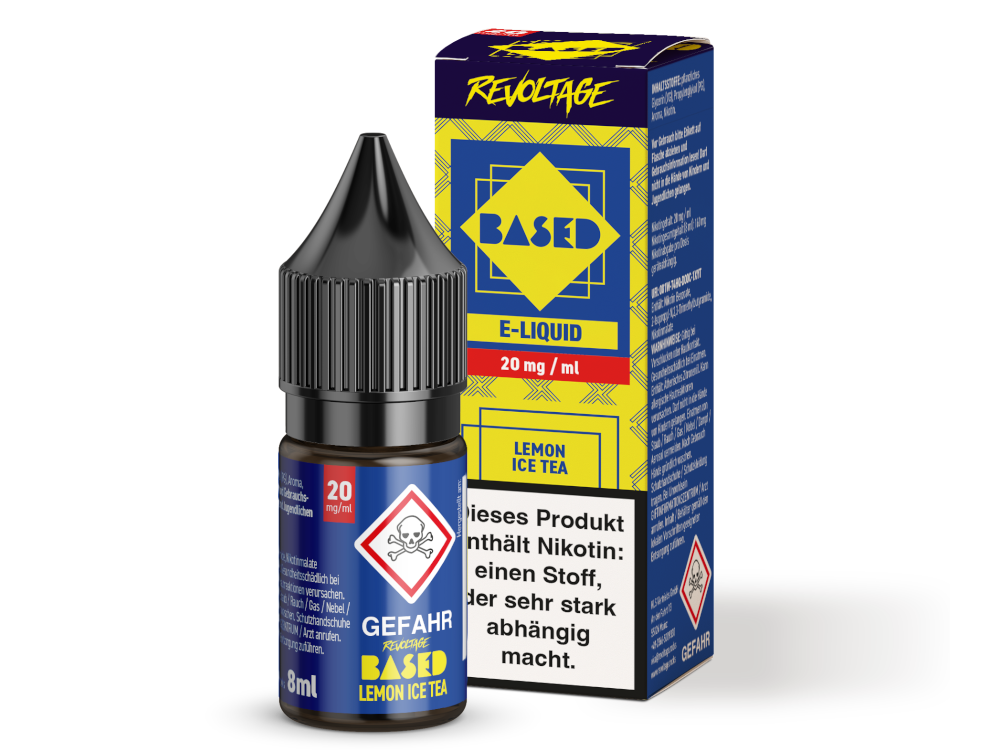 Revoltage Based Liquid Lemon Ice Tea 20mg