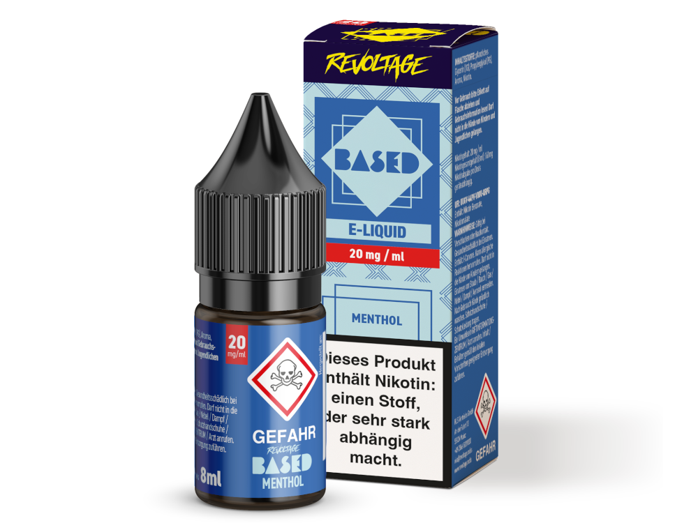 Revoltage Based Liquid Menthol 20mg