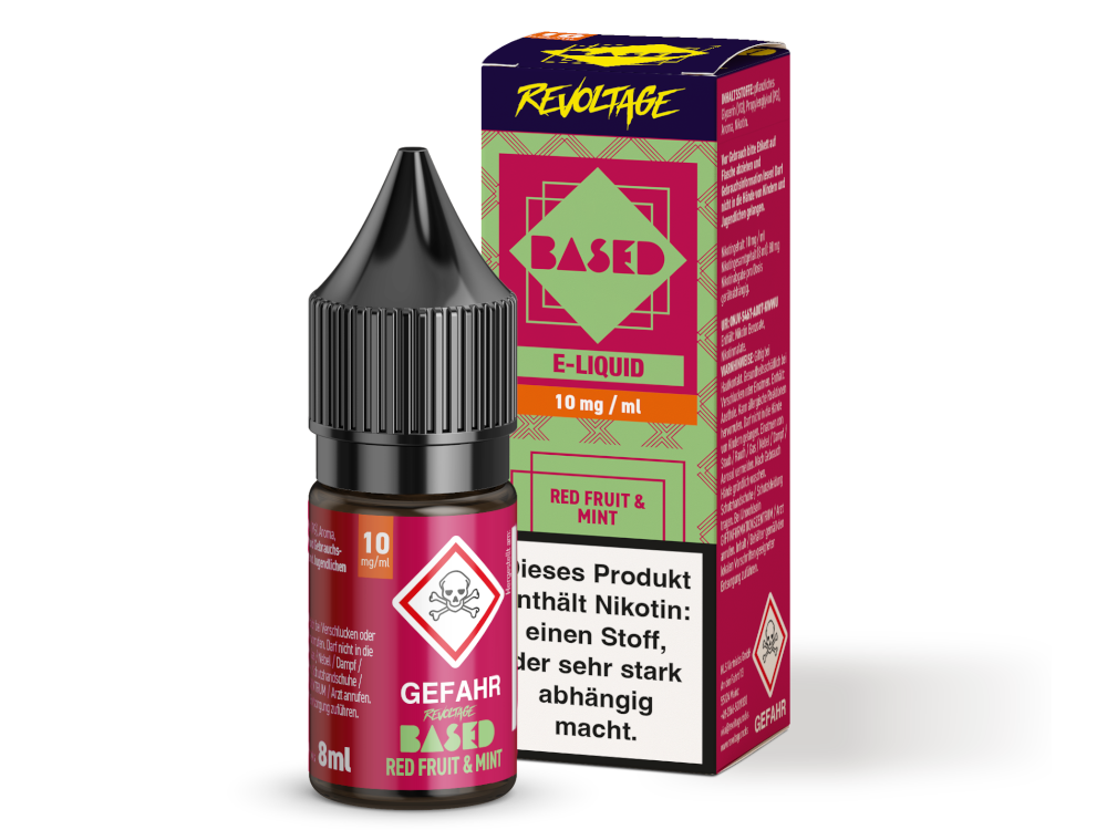 Revoltage Based Liquid Red Fruit Mint 10mg