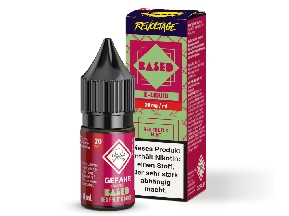 Revoltage Based Liquid Red Fruit Mint 20mg