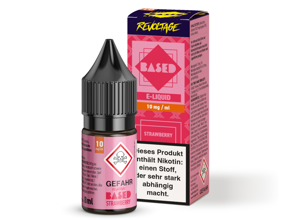 Revoltage Based Liquid Strawberry 10mg