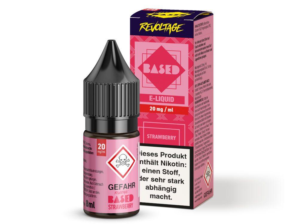Revoltage Based Liquid Strawberry 20mg