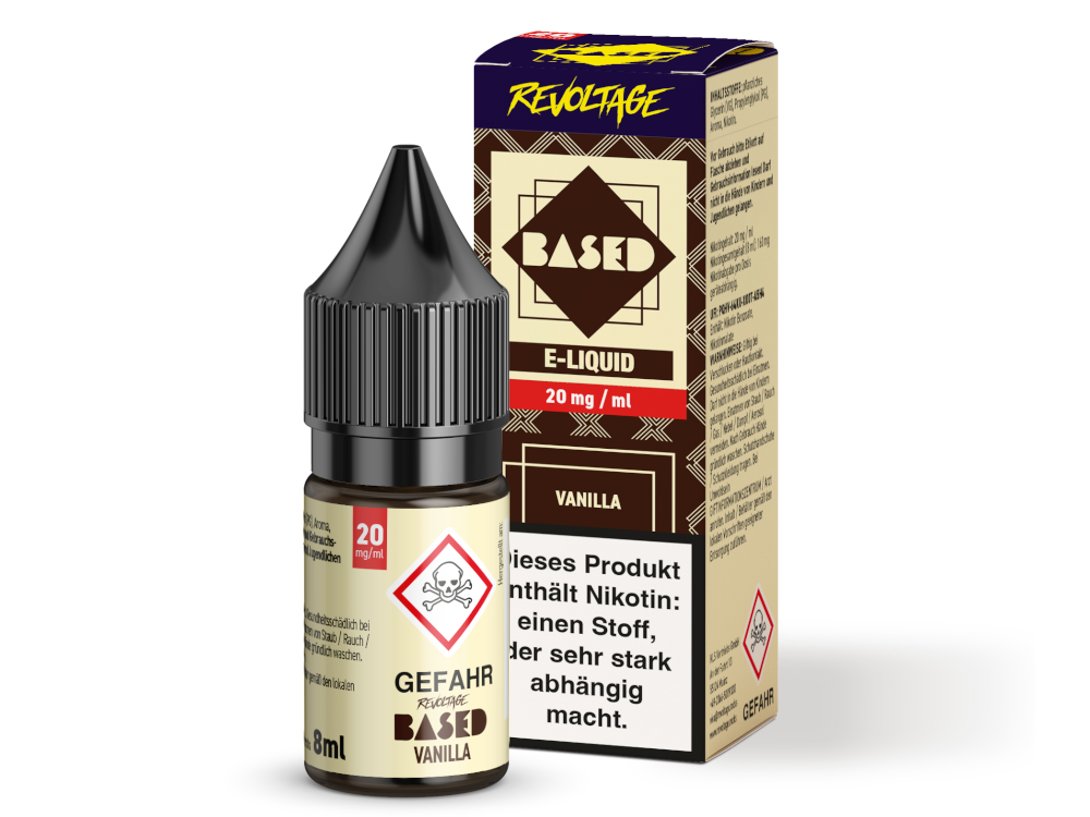 Revoltage Based Liquid Vanilla 20mg