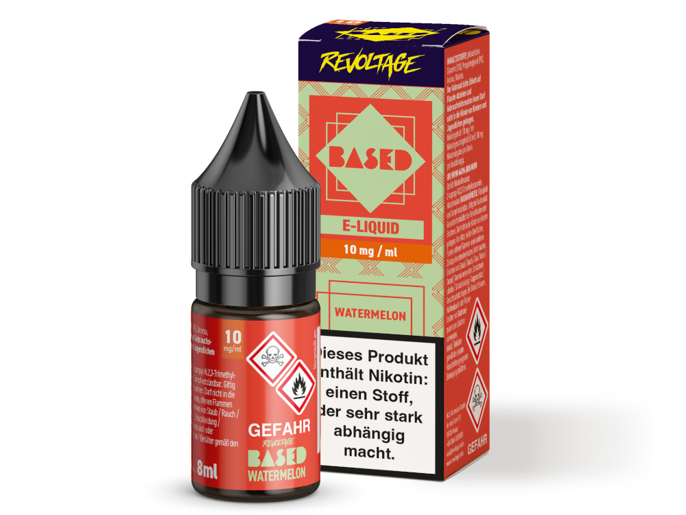 Revoltage Based Liquid Watermelon 10mg