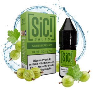 Sic Salt 10mg Liquid Gooseberry Ice