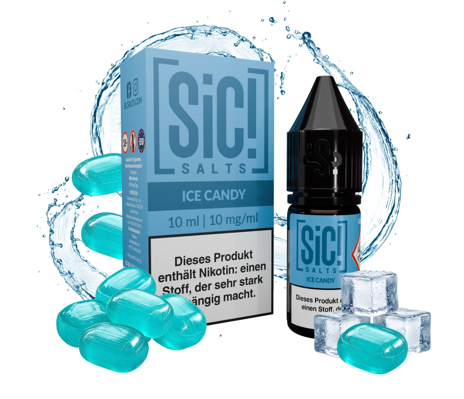 Sic Salt 10mg Liquid Ice Candy