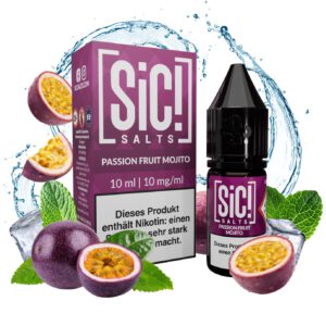 Sic Salt 10mg Liquid Passion Fruit Mojito