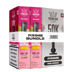 Al Fakher Prime Hypermax 50 Big Puff Two Apple