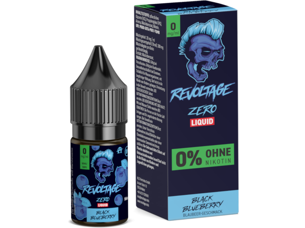 Revoltage Hybrid Liquid Black Blueberry 0mg