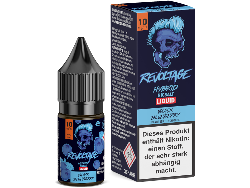 Revoltage Hybrid Liquid Black Blueberry 10mg