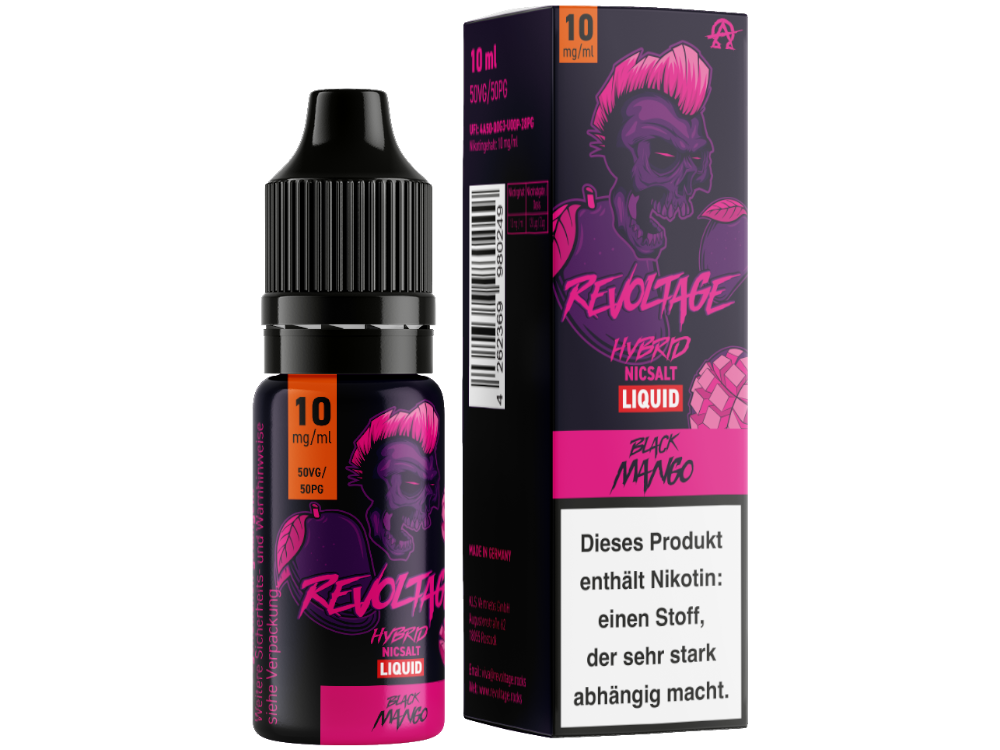 Revoltage Hybrid Liquid Black Mango 10mg