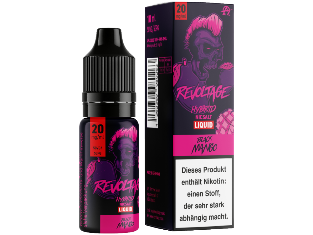 Revoltage Hybrid Liquid Black Mango 20mg