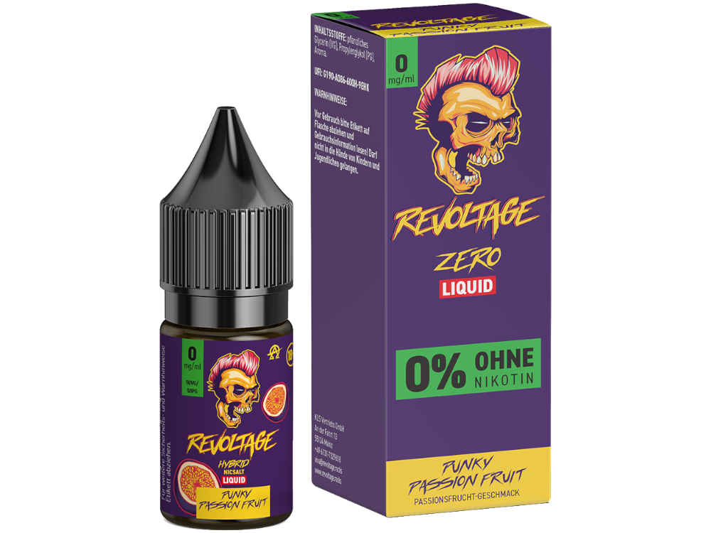 Revoltage Hybrid Liquid Punky Passionfruit 0mg