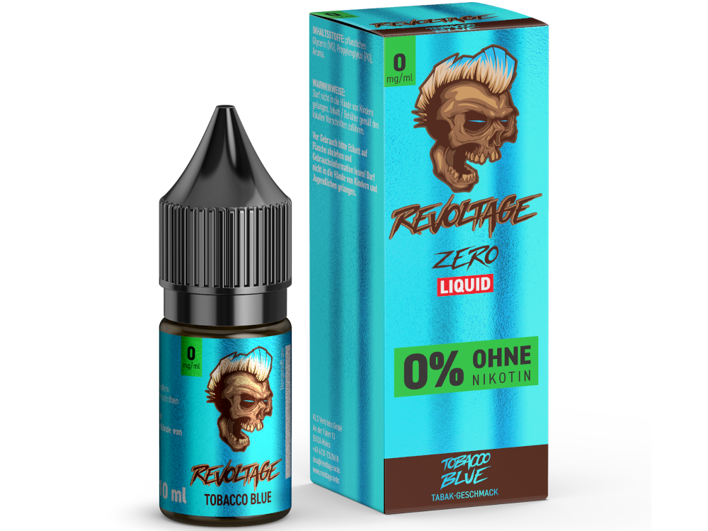 Revoltage Hybrid Liquid Tobacco Blue 0mg