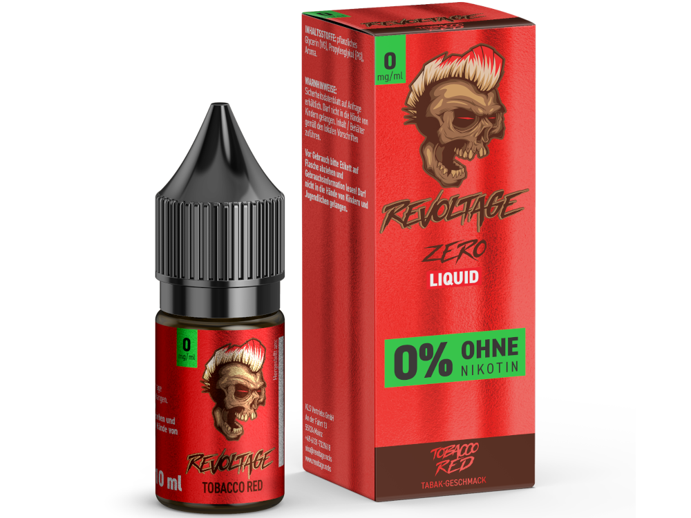 Revoltage Hybrid Liquid Tobacco Red 0mg