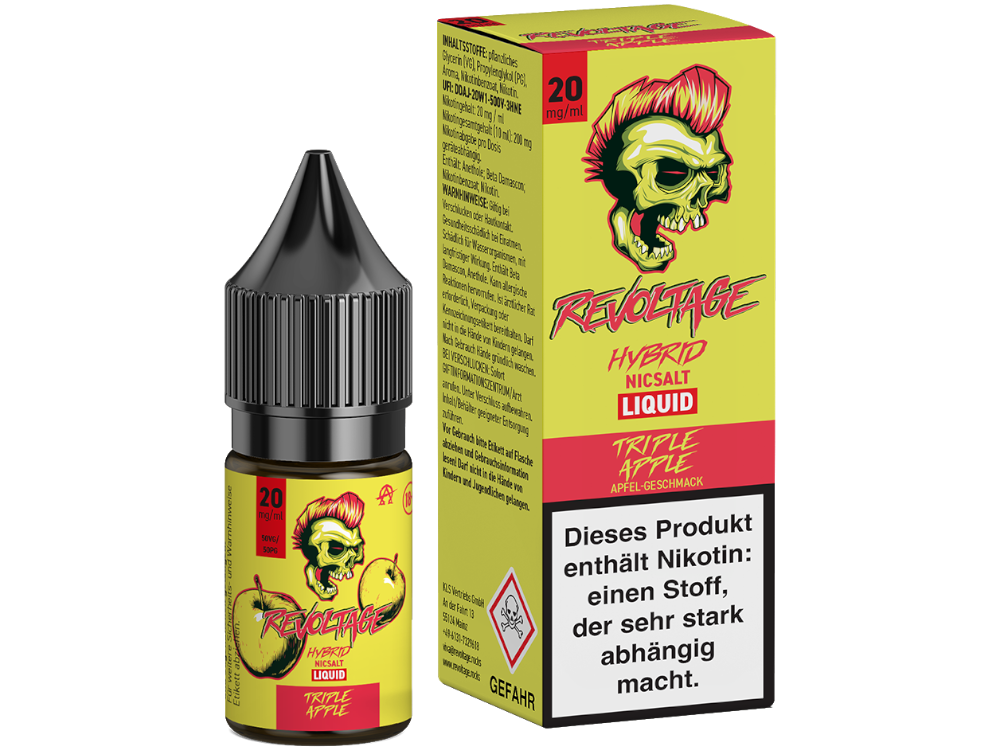 Revoltage Hybrid Liquid Triple Apple 20mg