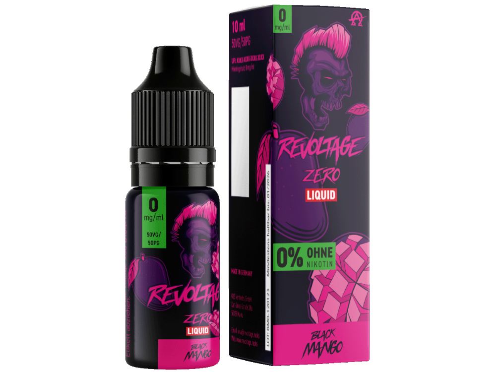 Revoltage Hybrid Liquid Black Mango 0mg