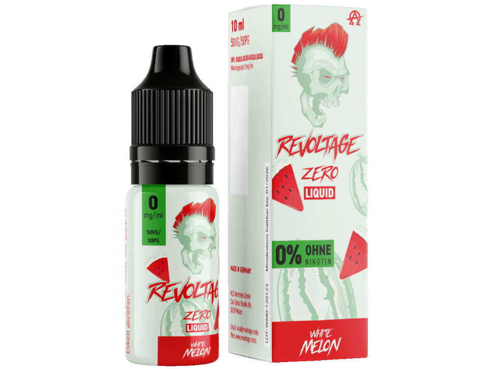 Revoltage Hybrid Liquid 0mg White Melon