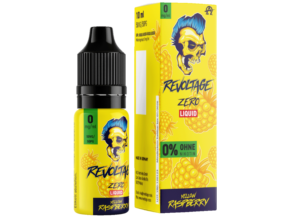 Revoltage Hybrid Liquid Yellow Raspberry 0mg